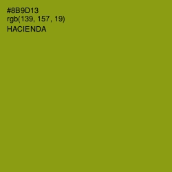 #8B9D13 - Hacienda Color Image