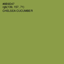 #8B9D47 - Chelsea Cucumber Color Image