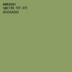 #8B9D61 - Avocado Color Image