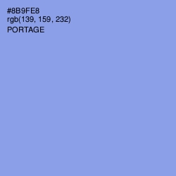 #8B9FE8 - Portage Color Image