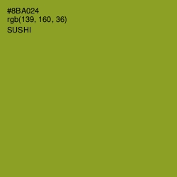 #8BA024 - Sushi Color Image