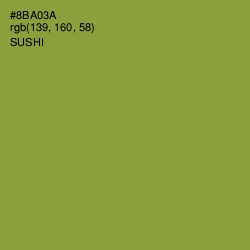 #8BA03A - Sushi Color Image