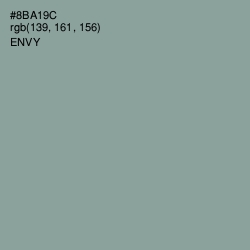 #8BA19C - Envy Color Image
