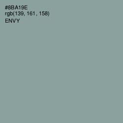 #8BA19E - Envy Color Image