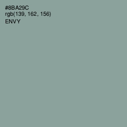 #8BA29C - Envy Color Image