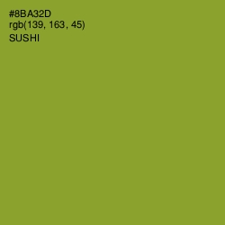 #8BA32D - Sushi Color Image