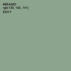 #8BA38D - Envy Color Image