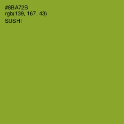 #8BA72B - Sushi Color Image