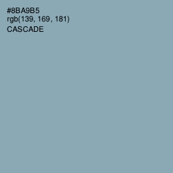 #8BA9B5 - Cascade Color Image