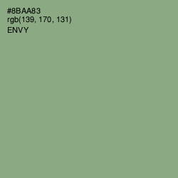 #8BAA83 - Envy Color Image