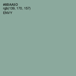 #8BAA9D - Envy Color Image