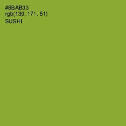 #8BAB33 - Sushi Color Image