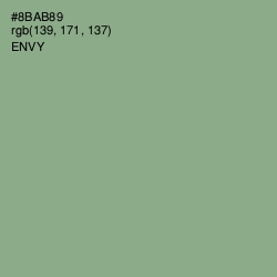 #8BAB89 - Envy Color Image