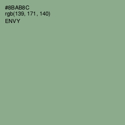 #8BAB8C - Envy Color Image