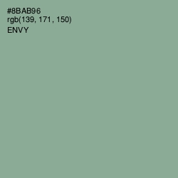 #8BAB96 - Envy Color Image