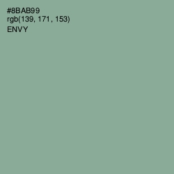 #8BAB99 - Envy Color Image