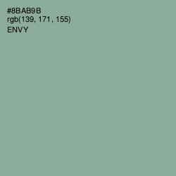 #8BAB9B - Envy Color Image