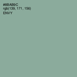 #8BAB9C - Envy Color Image