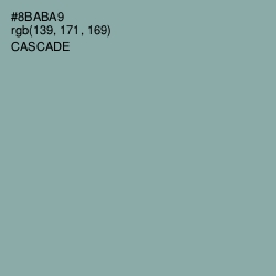 #8BABA9 - Cascade Color Image