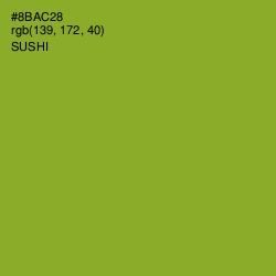 #8BAC28 - Sushi Color Image