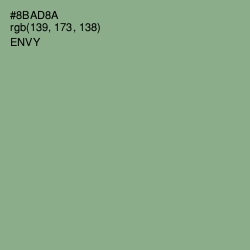 #8BAD8A - Envy Color Image