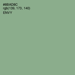 #8BAD8C - Envy Color Image