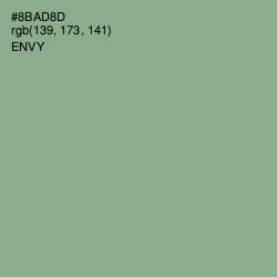 #8BAD8D - Envy Color Image