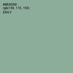 #8BAD99 - Envy Color Image