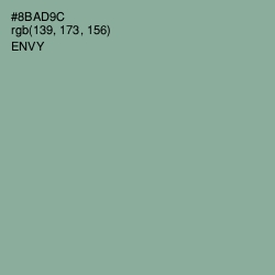 #8BAD9C - Envy Color Image