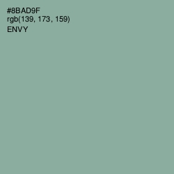 #8BAD9F - Envy Color Image