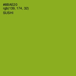 #8BAE20 - Sushi Color Image