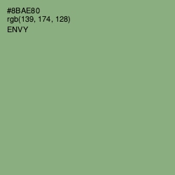 #8BAE80 - Envy Color Image