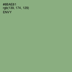 #8BAE81 - Envy Color Image