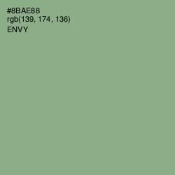 #8BAE88 - Envy Color Image