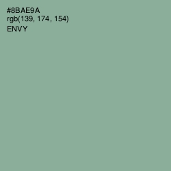 #8BAE9A - Envy Color Image