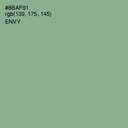 #8BAF91 - Envy Color Image