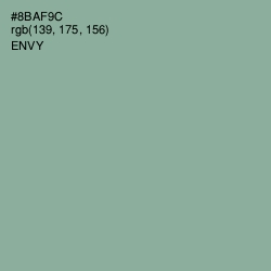 #8BAF9C - Envy Color Image