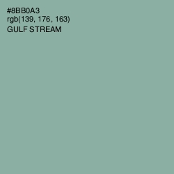 #8BB0A3 - Gulf Stream Color Image