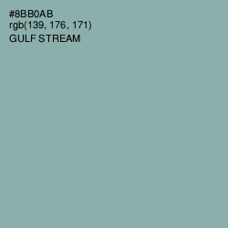 #8BB0AB - Gulf Stream Color Image