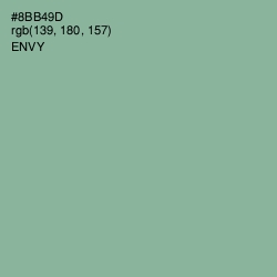 #8BB49D - Envy Color Image