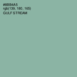 #8BB4A5 - Gulf Stream Color Image