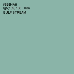 #8BB4A8 - Gulf Stream Color Image