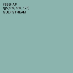 #8BB4AF - Gulf Stream Color Image