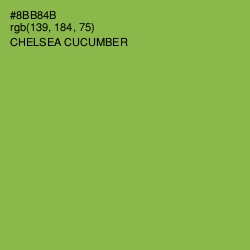 #8BB84B - Chelsea Cucumber Color Image