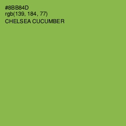 #8BB84D - Chelsea Cucumber Color Image