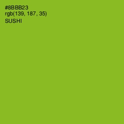 #8BBB23 - Sushi Color Image