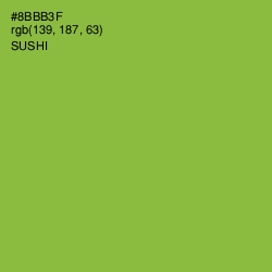 #8BBB3F - Sushi Color Image