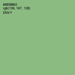 #8BBB80 - Envy Color Image
