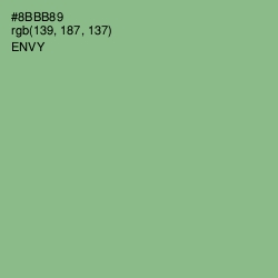 #8BBB89 - Envy Color Image