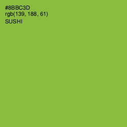 #8BBC3D - Sushi Color Image